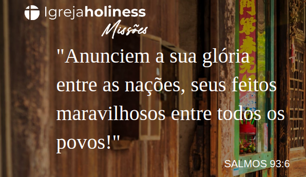 missoes holiness